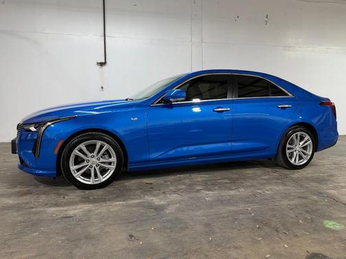 Coastal Blue Metallic 2026 Cadillac CT4 Luxury RWD