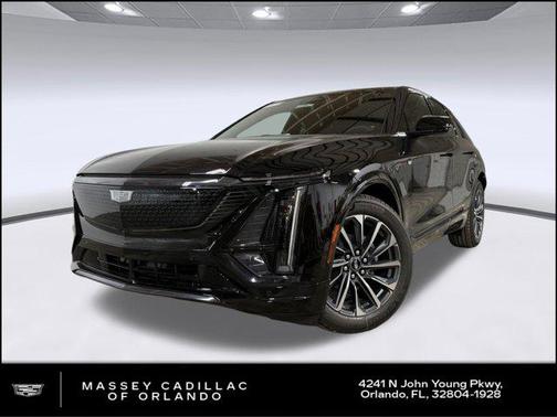 Stellar Black Metallic 2026 Cadillac LYRIQ Sport