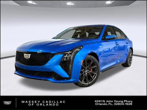 Coastal Blue Metallic 2026 Cadillac CT5-V V-Series RWD