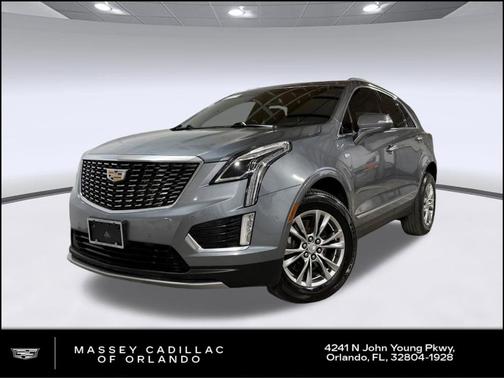 Satin Steel Metallic 2020 Cadillac XT5 Premium Luxury