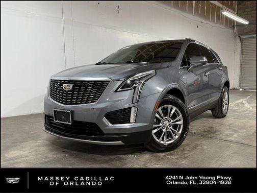 Satin Steel Metallic 2020 Cadillac XT5 Premium Luxury