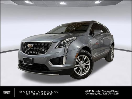 Satin Steel Metallic 2020 Cadillac XT5 Premium Luxury