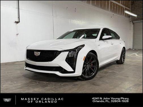 Summit White 2026 Cadillac CT5-V V-Series RWD