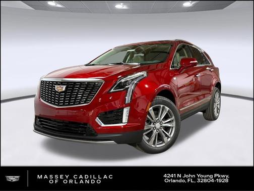 Radiant Red Tintcoat 2026 Cadillac XT5 Premium Luxury