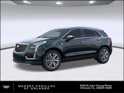 Emerald Lake Metallic 2026 Cadillac XT5 Premium Luxury