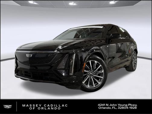 Stellar Black Metallic 2024 Cadillac LYRIQ Sport