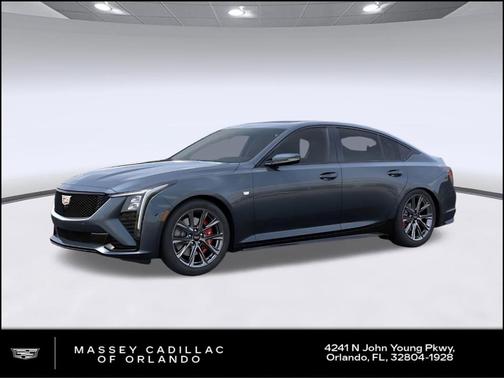 Deep Space Metallic 2026 Cadillac CT5 Sport