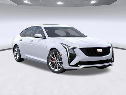 Vibrant White Tricoat 2026 Cadillac CT5 Sport