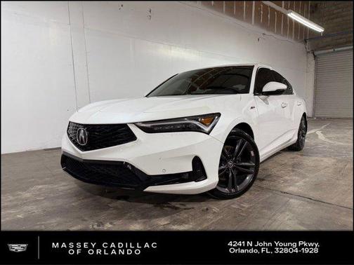 Platinum White Pearl 2023 Acura Integra A-SPEC Technology