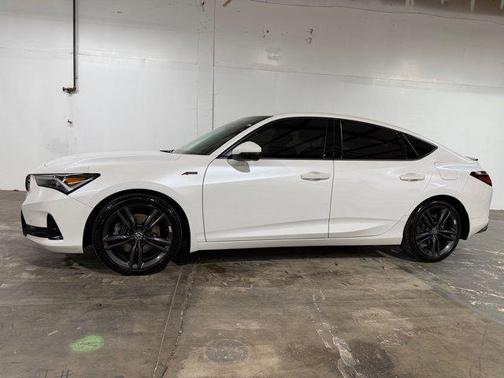 Platinum White Pearl 2023 Acura Integra A-SPEC Technology