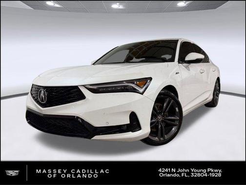 Platinum White Pearl 2023 Acura Integra A-SPEC Technology