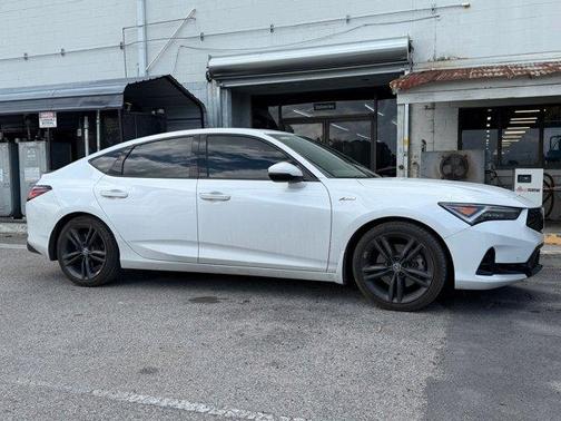 Platinum White Pearl 2023 Acura Integra A-SPEC Technology