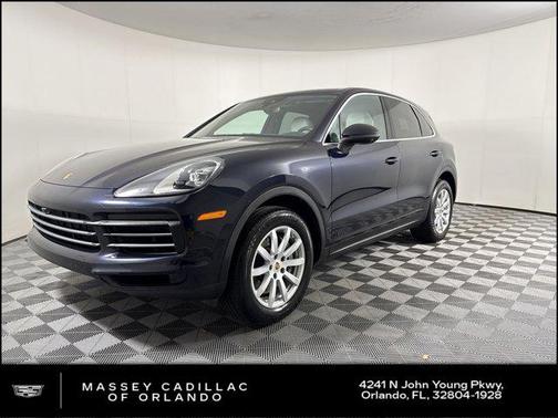 Blue 2019 Porsche Cayenne S