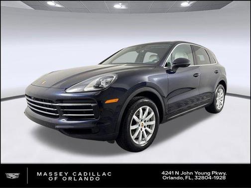 Blue 2019 Porsche Cayenne S