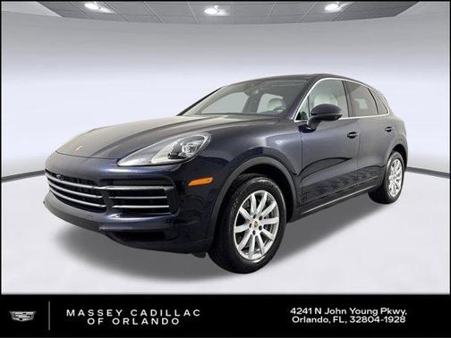 Blue 2019 Porsche Cayenne S