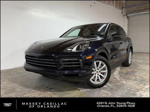 Blue 2019 Porsche Cayenne S