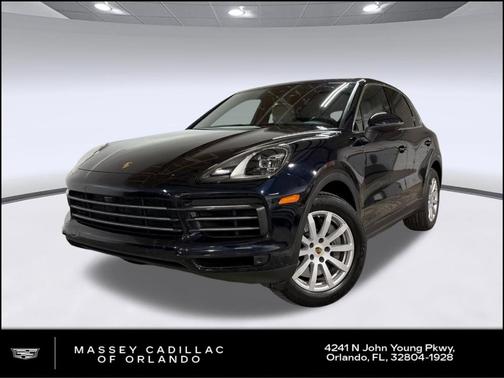 Blue 2019 Porsche Cayenne S