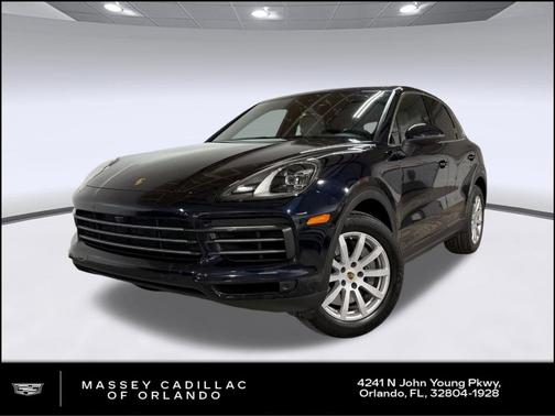 Blue 2019 Porsche Cayenne S