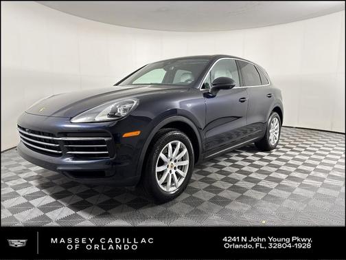 Blue 2019 Porsche Cayenne S