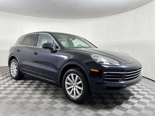 Blue 2019 Porsche Cayenne S