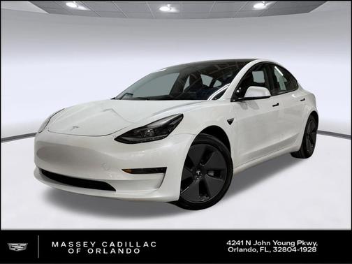 Pearl White Multi-Coat 2021 Tesla Model 3 Standard Range Plus