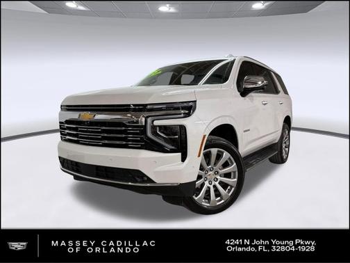 Iridescent Pearl Tricoat 2025 Chevrolet Tahoe Premier