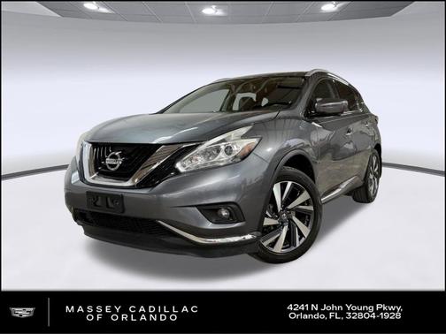 Gun Metallic 2017 Nissan Murano Platinum