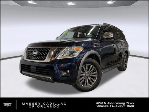 Hermosa Blue 2018 Nissan Armada Platinum