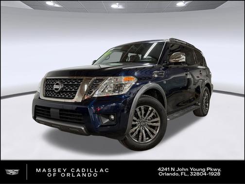Hermosa Blue 2018 Nissan Armada Platinum