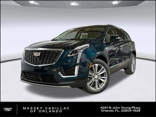 Emerald Lake Metallic 2026 Cadillac XT5 Premium Luxury