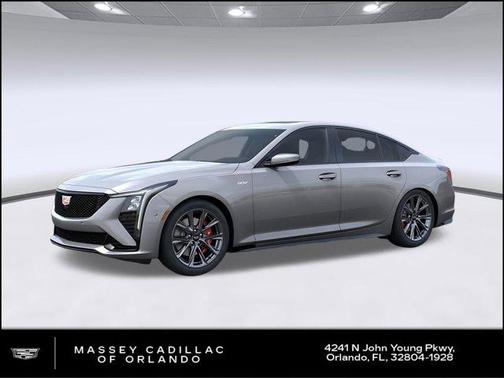 Argent Silver Metallic 2026 Cadillac CT5-V V-Series RWD
