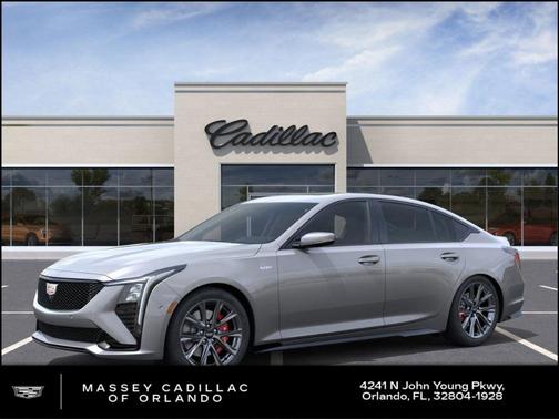 Argent Silver Metallic 2026 Cadillac CT5-V V-Series RWD