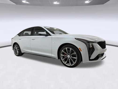 Vibrant White Tricoat 2026 Cadillac CT5 Sport