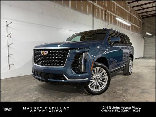 Deep Sea Metallic 2026 Cadillac Escalade Luxury