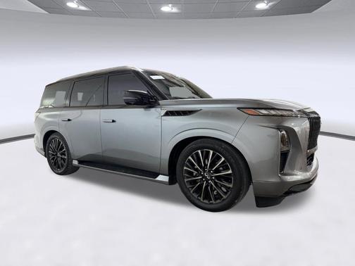 Dynamic Metal/Black Obsidian 2025 INFINITI QX80 AUTOGRAPH AWD
