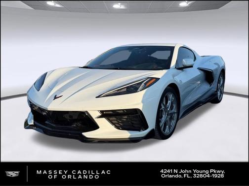 Arctic White 2024 Chevrolet Corvette Stingray w/3LT