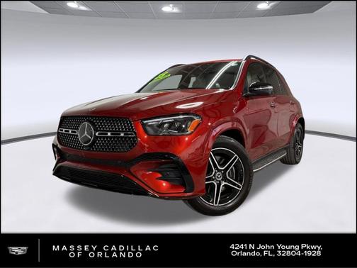 MANUFAKTUR Cardinal Red Metallic 2025 Mercedes-Benz GLE 450e 4MATIC