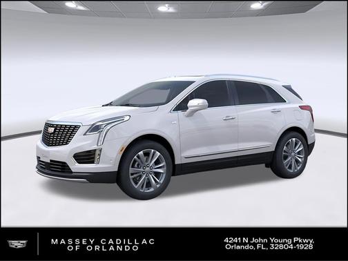 Crystal White Tricoat 2026 Cadillac XT5 Premium Luxury