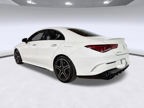 White 2023 Mercedes-Benz AMG CLA 35 4MATIC