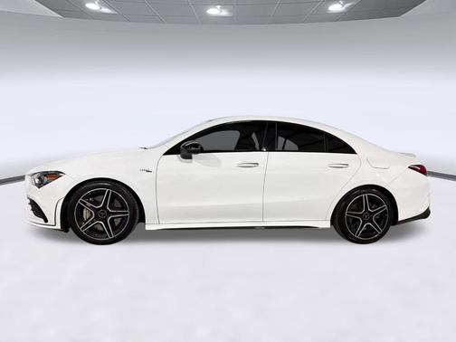 White 2023 Mercedes-Benz AMG CLA 35 4MATIC