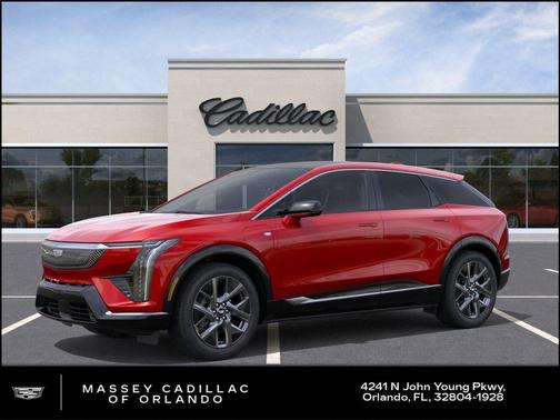 Radiant Red Tintcoat 2026 Cadillac OPTIQ Premium Luxury