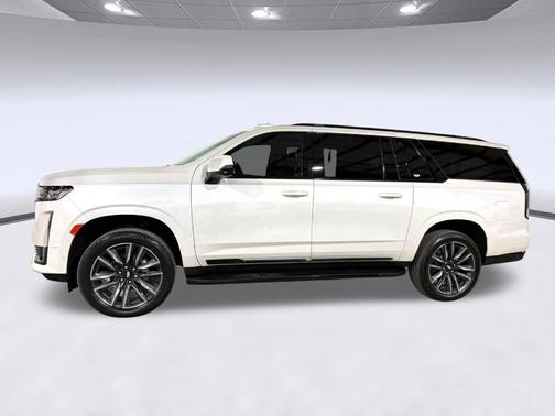 Crystal White Tricoat 2023 Cadillac Escalade ESV Sport Platinum