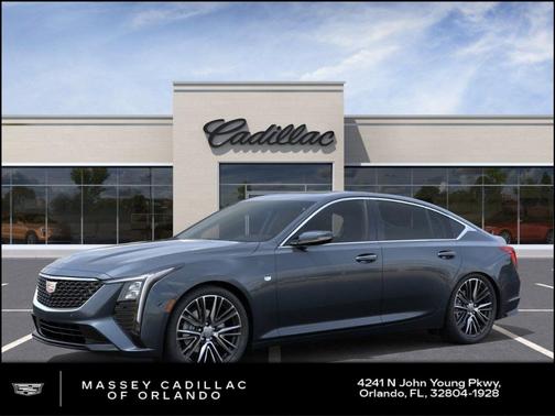 Deep Space Metallic 2026 Cadillac CT5 Premium Luxury