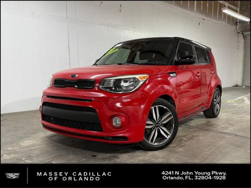 Inferno Red w/Black Roof 2019 Kia Soul +