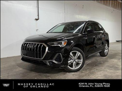 Mythos Black Metallic 2021 Audi Q3 45 S line Premium Plus