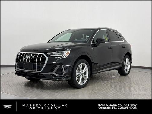 Mythos Black Metallic 2021 Audi Q3 45 S line Premium Plus