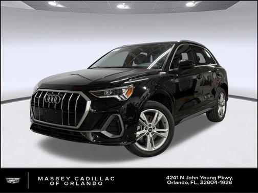 Mythos Black Metallic 2021 Audi Q3 45 S line Premium Plus