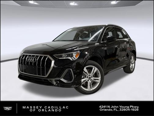 Mythos Black Metallic 2021 Audi Q3 45 S line Premium Plus