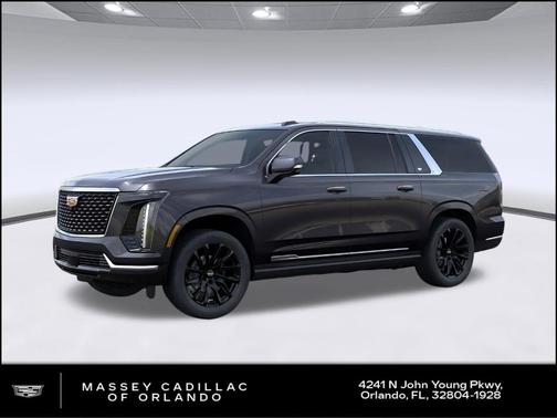 Galactic Gray Metallic 2026 Cadillac Escalade ESV Luxury