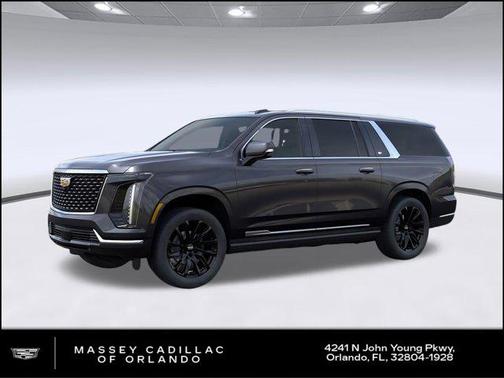 Galactic Gray Metallic 2026 Cadillac Escalade ESV Luxury